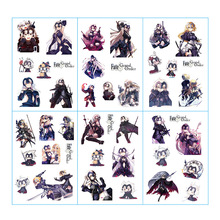 6 Sheets/Set Anime Fate Grand Order Decorative Sticker Scrapbooking DIY Craft Stickers Stationery 2024 - buy cheap