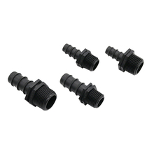 DN16, DN20 Hose Straight Connector with Threaded Connections to a water pipe 1/2" 3/4" Male Threaded Quick Water Adapter 100 Pcs 2024 - buy cheap