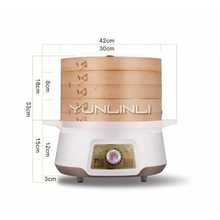 Multi-function Electric Commerical Steamer Bamboo Bamboo Steamer Household Large Capacity Double Electric Steamer 2024 - buy cheap