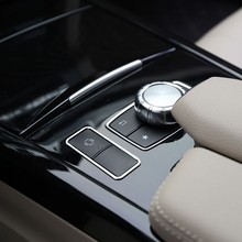 Liga de alumínio es botão quadro guarnição para mercedes benz classe e w212 c207 e350 coupe 2013-2017 e200 e260 acessórios do carro 2024 - compre barato