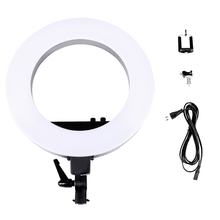 18inch Dimmable photography ring light with carry bag 240pcs led beads inside 55w ringlight lamp for makeup & light tripod 2024 - buy cheap