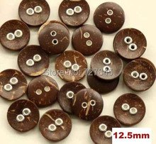 50pcs/lot Size:12.5mm Kawaii Round Coconut Button for Craft Handmade Buttons Sewing Accessories(kk-1258) 2024 - buy cheap