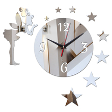 Топ моды 3d diy акриловое зеркало продажа настенные часы horloge современный дизайн гостиной натюрморт 2024 - купить недорого