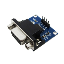 10pcs/lot MAX3232 RS232 to TTL Serial Port Converter Module DB9 Connector MAX232 2024 - buy cheap