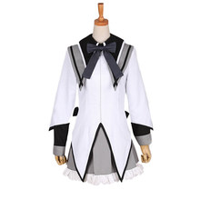 Disfraz de Cosplay de Anime de Puella Magi Madoka Magica, disfraz de Akemi Homura, hecho a medida para Halloween 2024 - compra barato