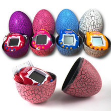 Прямая поставка, разноцветное яйцо динозавра, виртуальная цифровая игрушка для домашних животных в Интернете, тамагочи, цифровой электронный питомец, Рождественский подарок 2024 - купить недорого