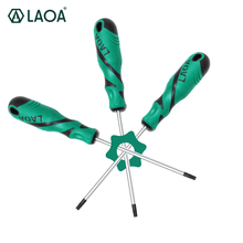 1pcs Free shipping LAOA  S2 Double color Handle Hex Torx hexangular screwdriver bolt driver Special screwdrivers 2024 - buy cheap