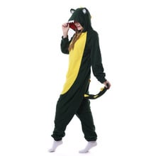 Halloween Pyjamas Autumn Anime Unisex Adult Sleepwear Crocodile Onesies Pajamas Cosplay Costume Carnival Masquerade Party 2024 - buy cheap