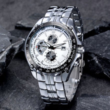 Curren relógio de pulso da moda, casual, esportivo, de quartzo, masculino, com mostrador grande, à prova d'água, em aço 2024 - compre barato