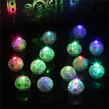 Miniluces Led con forma redonda para decoración de bodas y fiestas de Navidad, lámparas de bola parpadeantes RGB, color blanco, 2000 unids/lote 2024 - compra barato