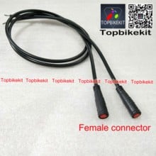 2pcs Julei 2pins waterproof cable connector male or female for ebike brake lever 55cm ebike parts 2024 - buy cheap