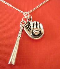 Baseball Bat Mitt & Ball Plating  Pendant Necklaces Sport & Leisure style Charm Statement Jewelry DIY For Women&Men Gift 2024 - buy cheap
