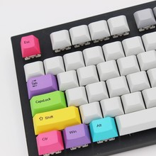 IDOBAO Teclado Mecanico Cherry Mx Red Highly Color Pbt Keycap 14 Key Dye Sub Top Printing Mechanical Keybord Gaming Rgb Keyboard 2024 - buy cheap