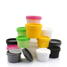 5Pcs Refillable Bottles Travel Face Cream Lotion Cosmetic Container Plastic Empty Makeup Jar Pot 7 Colors 50/100ml 2024 - buy cheap