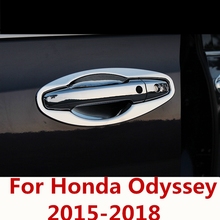 For Honda Odyssey 2015-2018 Car shape outside door handle cover door bowl frame trim sticker accessories door bowl Accessories 2024 - buy cheap