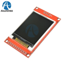 Модуль ЖК-дисплея TFT 1,8 дюйма 1,8 дюйма ST7735S QVGA 128x160 51/AVR/STM32/ARM 8/16 бит, слот для последовательной SD-карты SPI для платы Arduino 2024 - купить недорого