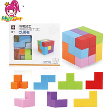 Мини магниты куб Волшебные строительные блоки игрушки для детей развивающие магнитные палочки набор для снятия стресса головоломки игрушки 2024 - купить недорого