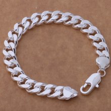 Elegant Gorgeous Design GY-AH238 Wholesale Silver Plated Bracelet Fashion Jewelry Smooth Shrimp Buckle Bracelets 2024 - buy cheap