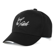 brand keep the faith embroidery baseball cap Fashion Michael Jackson hat men women cotton Adjustable Snapback hat Bone Garros 2024 - buy cheap