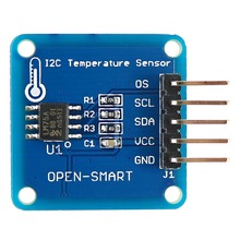 LM75 Temperature Sensor High Accuracy LM75A Module Board Compatible for Arduino 2024 - buy cheap