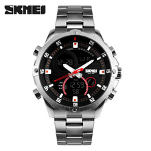 Luxury Brand Skmei Men's Watches Multifunction Army Military Digital Analog Quartz Date LED Stainless Steel Sport Wrist watch 2024 - buy cheap