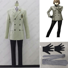 Новый Persona 5 Goro Akechi Косплей Костюм ворона школьная форма на заказ 2024 - купить недорого