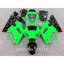 Kit de carenagem para yamaha, 1998, 1999, 2000, 2001, 2002, r6, yzf, r6, 98-02, conjunto de carenagens preto verde, #3245, imperdível 2024 - compre barato