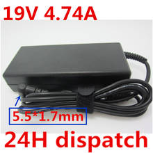 HSW 19V 4.74A ноутбук адаптер переменного/постоянного тока Мощность питания зарядное устройство для Acer ADP-90CD дБ PA-1900-04 PA-1900-24 PA-1900-32 PA-1900-34 2024 - купить недорого
