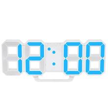 Multifunctional LED Clock Large LED Digital Wall Clock 12H / 24H Time Display with Alarm and Snooze Function Luminance Adjusta 2024 - buy cheap