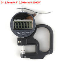 Digital Micrometer 0.001 12.7mm Electronic Thickness Gauge Depth LCD Indicator Width Measurement Mikrometer Handheld 2024 - buy cheap