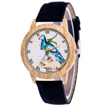 Women's Fashion Casual  Leather Strap Analog Quartz Round Watch Wrist Watch Women Clock reloj 2024 - buy cheap