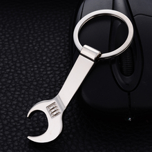 10PCS Chaveiro!Creative Wrench Key Chain Ring Holder Car Bottle Opener Keyring Charm Metal Pendant Keyfobs Jewelry Gift J047 2024 - buy cheap