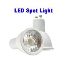 Супер Яркие GU10 E27 лампочки светодиодные теплые/белые 85-265 в 7 Вт GU10 COB светодиодные лампы GU10 светодиодные прожекторы 2024 - купить недорого