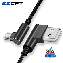 EECPT Micro USB кабель 3A Быстрая зарядка провод для зарядки телефона шнур для Android Samsung S7 Xiaomi Tablet Micro зарядный адаптер 2024 - купить недорого