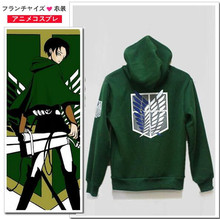 Disfraz de Anime Attack on Titan Unisex, chaqueta con capucha de Legión de exploración, verde/Negro, A398 2024 - compra barato