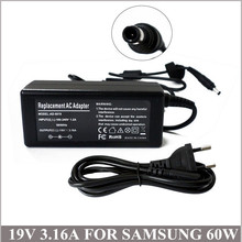 19V 3.16A 60W AC Adapter Battery Charger For Laptop Samsung N150 N145 R478 R480 R523 R538 R540 R580 R730 R780 2024 - buy cheap