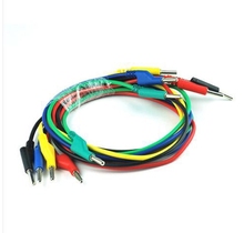 Cable de silicona de alta tensión, conector Banana a Banana de 4mm, 16AWG, 150cm/Ud., de doble punta, 15A, 1500V, nuevo 2024 - compra barato