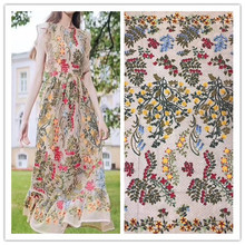 unique embroidered tulle lace fabric ZH-122911  Nigerian french tulle lace fabric 2024 - buy cheap