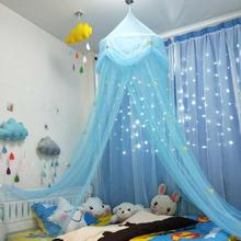 Baby Crib Netting Princess Dome Bed Canopy Childrens Bedding Round Lace Mosquito Net For Baby Sleeping 2024 - buy cheap