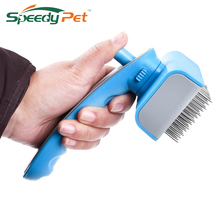 Products for Pet Combs Dog Hair Styling Hair Combs for Cat Puppy Fur Hair Grooming Brush Pet Self Quick Clean Hair Shedding Tool 2024 - buy cheap
