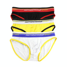 3PCS/Lot Sexy Briefs Modal Men Sexy Penis Pouch Briefs Underwear Gay Male Panties ropa interior Mens Sexy Underpants Briefs 2024 - buy cheap