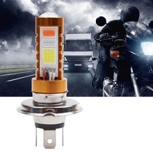 Faro estroboscópico para motocicleta, luz LED H4 Hi/Low BA20D H6 de colores, para ciclomotor, faro ATV, 1 Uds. 2024 - compra barato