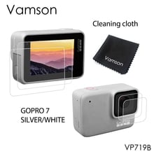 Vamson for GoPro Hero 7 Silver/White Camera Accessories Screen Protector Tempered Glass Lens LCD Screen Protective Film VP719 2024 - buy cheap