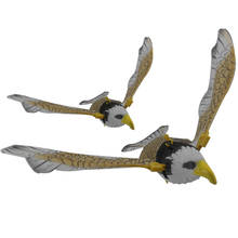 Электронный Орел, слинг, парящий ястреб, игрушка для птиц, электрические летающие орнаменты в виде орла, вращающиеся Подвесные электрические подарки для питомца на новый год 2024 - купить недорого