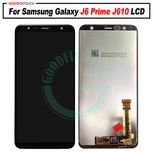 Para samsung galaxy j6 + j610 SM-J610F SM-J610FN display lcd substituição da tela para samsung j6 + SM-J610F módulo de tela lcd 2024 - compre barato