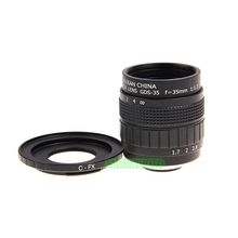 FUJIAN-lente F1.7 de 35mm para cámara de vídeo, lente para cámara CCTV F1.7, X-E2, X-E1, X-Pro1, X-M1, X-A2, X-A1 2024 - compra barato