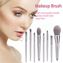 8Pcs/Set Makeup brushes Top Makeup Brush Tool Set Cosmetic Eye Shadow Foundation Beauty Tools Make Up Brush cosmetic brushes0 2024 - buy cheap