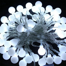 Christmas Led string 5M 50LEDs Warm White Battery Powered Fairy String Lights Lamps for Christmas Holiday Wedding Party Outdoor 2024 - buy cheap