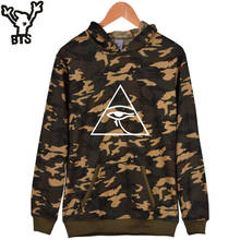 Fashion Graphical Camouflage Hooded Thick Winter Hoodie Men Casual Winter Khaki Mens Hoodies And Sweatshirts 4xl Funny Clothes 2024 - buy cheap