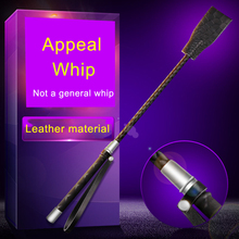 Bdsm Leather Horse Whip With Sword Handle crop whip Flogger Spanking Paddle Slave Fun Sex Products Toys Adult For Game Couples 2024 - buy cheap